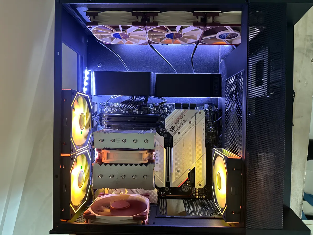 Internal hardware assembly
