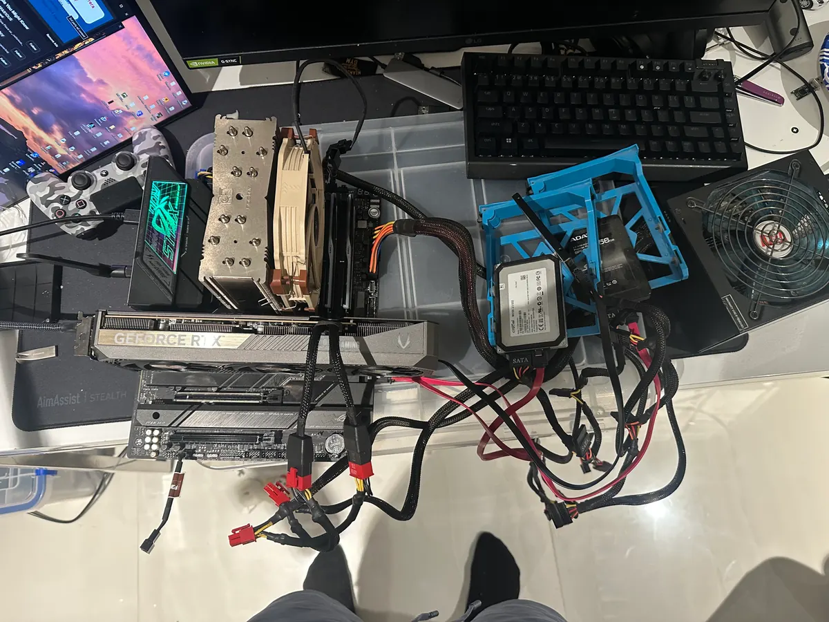 Testing bench diagnostics